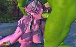 Green 3d Porn Blowjob - Blowing in the green horn - 3d monster adult at Hd3dMonsterSex.com